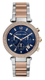 Michael Kors Parker Blue Dial Two Tone Steel Strap Watch for Women - MK6141 Buy Now By Michael Kors