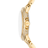 Michael Kors Camile Analog White Dial Gold Steel Strap Watch for Women - MK4801 Buy Now By Michael Kors