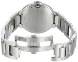 Cartier Ballon Bleu de Cartier Black Dial Silver Steel Strap Watch for Men - W6920042 Buy Now By Cartier