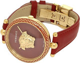 Versace Palazzo Empire Red Dial Red Leather Strap Watch for Women - VCO120017 Buy Now By Versace