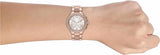 Michael Kors Camille Chronograph White Dial Rose Gold Steel Strap Watch For Women - MK6995 Buy Now By Michael Kors