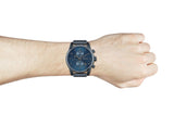 Hugo Boss Skymaster Chronograph Blue Dial Blue Mesh Bracelet Watch for Men - 1513836 Buy Now By Hugo Boss