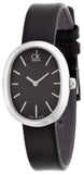 Calvin Klein Incentive Black Dial Black Rubber Strap Watch for Women - K3P231C1 Buy Now By Calvin Klein
