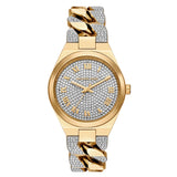 Michael Kors Lennox Pavé Crystals Silver Dial Two Tone Steel Strap Watch for Women - MK7487 Buy Now By Michael Kors