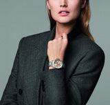 Hugo Boss Hera Chronograph Silver Dial Two Tone Steel Strap Watch for Women - 1502446 Buy Now By Hugo Boss