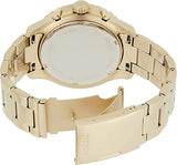 Fossil FB-03 Chronograph Black Dial Gold Steel Strap Watch for Men - FS5727 Buy Now By Fossil