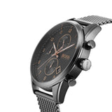 Hugo Boss Skymaster Grey Dial Grey Mesh Bracelet Watch for Men - 1513837 Buy Now By Hugo Boss