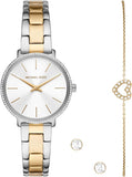 Michael Kors Pyper Quartz Silver Dial Two Tone Steel Strap Watch For Women - MK1041 Buy Now By Michael Kors