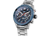 Tag Heuer Carrera Chronograph Blue Dial Silver Steel Strap Watch for Men - CBG2A11.BA0654 Buy Now By Tag Heuer