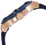 Guess Rigor Blue Dial Blue Silicone Strap Watch For Men - W0247G3 Buy Now By Guess