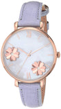 Fossil Jacqueline Purple Dial Purple Leather Strap Watch for Women - ES4814 Buy Now By Fossil