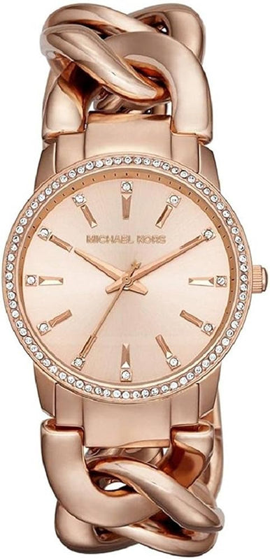 Michael Kors Nini Quartz Crystals Rose Gold Dial Rose Go Watch For Women - MK3236 Buy Now By Michael Kors