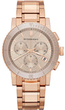 Burberry The City Rose Gold Dial Rose Gold Steel Strap Watch for Women - BU9703 Buy Now By Burberry
