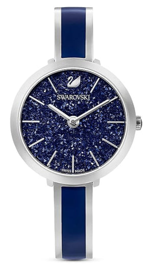 Swarovski Crystalline Delight Analog Blue Dial Two Tone Steel Strap Watch for Women - 5580533 Buy Now By Swarovski