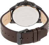 Tommy Hilfiger Chase Quartz Black Dial Brown Leather Strap Watch for Men - 1791577 Buy Now By Tommy Hilfiger