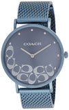 Coach Perry Blue Dial Blue Mesh Bracelet Watch for Women - 14503824 Buy Now By Coach