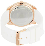 Guess G Twist White & Gold Dial White Silicone Strap Watch For Women - W0911L5 Buy Now By Guess