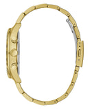 Guess Analog Chronograph Gold Dial Gold Steel Strap Watch for Men - GW0329G3 Buy Now By Guess