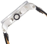 Diesel Little Daddy Black Dial Black Leather Strap Watch For Men - DZ7256 Buy Now By Diesel