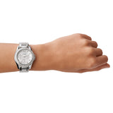 Fossil Riley Multifunction Silver Dial Silver Steel Strap Watch for Women - ES3202 Buy Now By Fossil