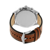 Fossil Forrester Chronograph Blue Dial Brown Leather Strap Watch for Men - S5607 Buy Now By Fossil