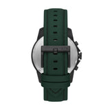 Armani Exchange Banks Chronograph Green Dial Green Leather Strap Watch For Men - AX1725 Buy Now By Armani Exchange