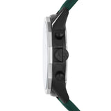 Armani Exchange Banks Chronograph Green Dial Green Leather Strap Watch For Men - AX1725 Buy Now By Armani Exchange