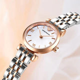 Emporio Armani Mother of Pearl Dial Two Tone Steel Strap Watch For Women - AR1689 Buy Now By Emporio Armani