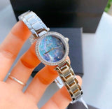 Coach Park Mother of Pearl Blue Dial Silver Steel Strap Watch for Women - 14503224 Buy Now By Coach