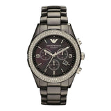 Emporio Armani Ceramica Black Dial Black Ceramic Strap Watch For Men - AR1455 Buy Now By Emporio Armani