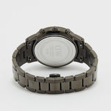 Daniel Wellington Iconic Link Chronograph Grey Dial Grey Steel Strap Watch for Men - DW00100643 Buy Now By Daniel Wellington