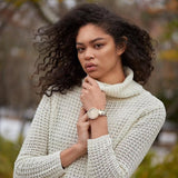 Michael Kors Parker Gold Mother of Pearl Dial Gold Steel Strap Watch for Women - MK6425 Buy Now By Michael Kors