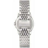 Gucci G Timeless Diamonds Mother of Pearl Black Dial Silver Steel Strap Watch For Women - YA126505 Buy Now By Gucci