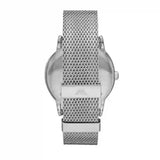 Emporio Armani Luigi Analog Black Dial Silver Mesh Bracelet Watch For Men - AR11272 Buy Now By Emporio Armani