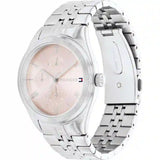 Tommy Hilfiger Monica Multifunction Chronograph Pink Dial Silver Steel Strap Watch For Women - 1782590 Buy Now By Tommy Hilfiger