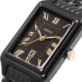 Fossil Raquel Black Dial Black Metal Bracelet Watch for Women - ES5385 Authentic Buy Shop Now