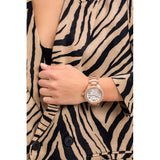 Michael Kors Camille Chronograph White Dial Rose Gold Steel Strap Watch For Women - MK6995 Buy Now By Michael Kors