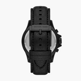 Michael Kors Everest Chronograph Black Dial Black Leather Strap Watch For Men - MK9053 Buy Now By Michael Kors