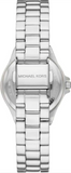 Michael Kors Lennox Three-Hand Blue Dial Silver Steel Strap Watch For Women - MK7397 Buy Now By Michael Kors
