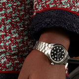 Gucci G Timeless Quartz Black Dial Silver Steel Strap Watch for Women - YA1265034 Buy Now By Gucci