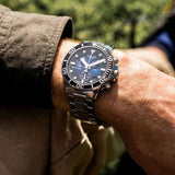 Tissot Seastar 1000 Chronograph Driver Blue Dial Silver Steel Strap Watch For Men - T120.417.11.041.01 Buy Now By Tissot