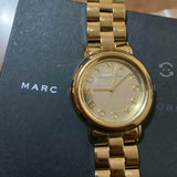 Marc Jacobs Marci Gold Dial Gold Steel Strap Watch for Women - MBM3098 Buy Now By Marc Jacobs