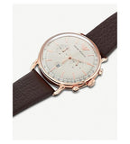 Emporio Armani Aviator Grey Dial Brown Leather Strap Watch For Men - AR11106 Buy Now By Emporio Armani