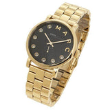 Marc Jacobs Baker Dexter Black Dial Gold Steel Strap Watch for Women - MBM3421 Buy Now By Marc Jacobs