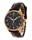 Tissot Chrono XL Black Dial Brown Leather Strap Watch For Men - T116.617.36.057.01 Buy Now By Tissot