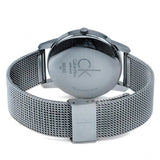 Calvin Klein City Chronograph Black Dial Silver Mesh Bracelet Watch for Men - K2G2G121 Buy Now By Calvin Klein