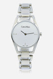 Calvin Klein Dainty Diamonds Silver Dial Sliver Steel Strap Watch for Women - K7L2314T Buy Now By Calvin Klein