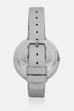 Calvin Klein Chic Silver Dial White Leather Strap Watch for Women - K7N23UP8 Buy Now By Calvin Klein
