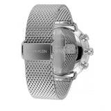 Calvin Klein High Noon Chronograph Blue Dial Silver Mesh Bracelet Watch for Men - K8M2712N Buy Now By Calvin Klein