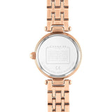 Coach Park Silver Dial Rose Gold Steel Strap Watch for Women - 14503736 Buy Now By Coach